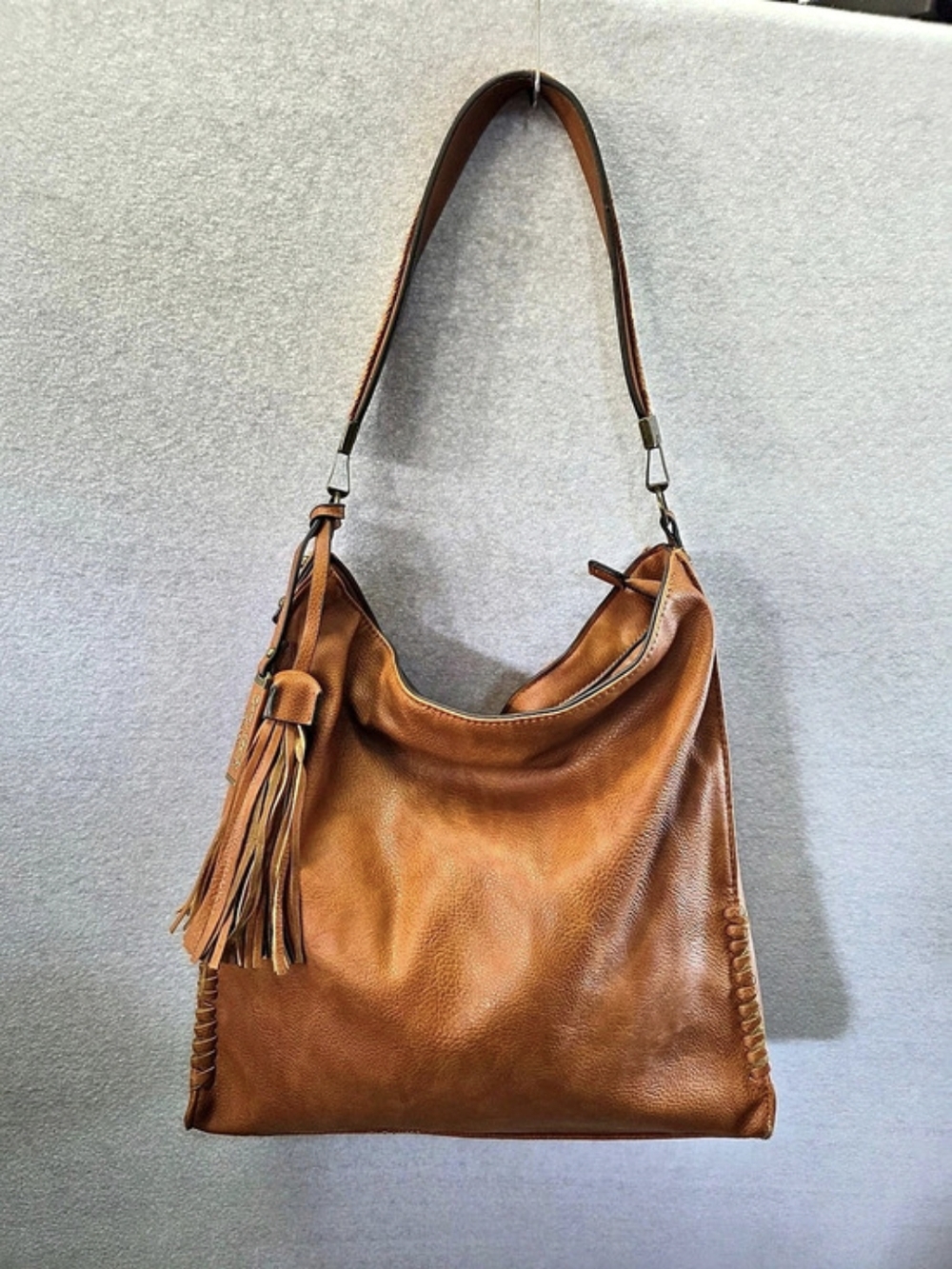 Darey Marks London Brown Leather Hobo Bag